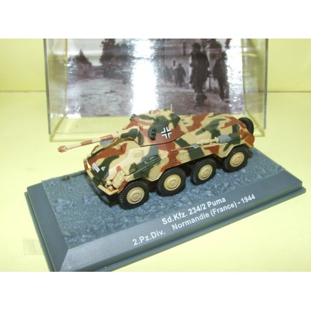 PANZER N°60 Sd.Kfz. 234/2 PUMA FRANCE 1944 ALTAYA 1:72