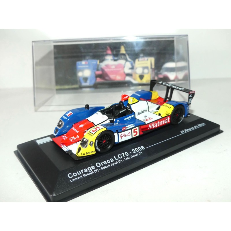 COURAGE ORECA LC70 N°5 LE MANS 2008 ALTAYA 1:43 Arrivée 8ème