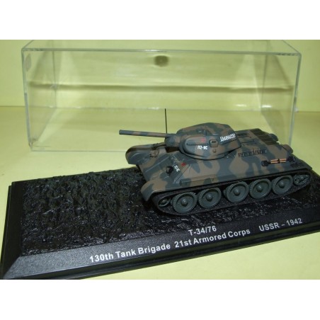 CHAR DE COMBAT NÂ°05 T-34/76 URSS 1942