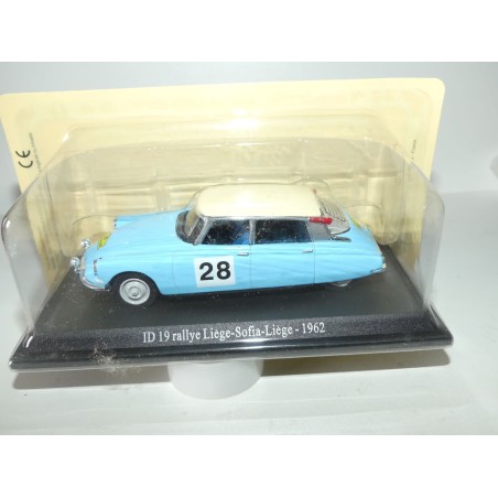 CITROEN ID 19 RALLYE LIEGE SOFIA 1962 UNIVERSAL HOBBIES 1:43 blister