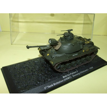 CHAR DE COMBAT N°11 M48 A3 PATTON 2 VIETNAM 1968 ALTAYA 1:72
