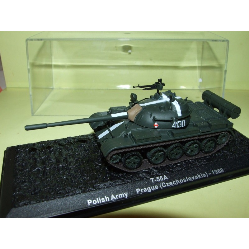 CHAR DE COMBAT N°22 T 55A PRAGUE 1968 ALTAYA 1998 1:72