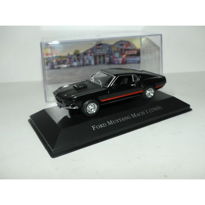 FORD MUSTANG MACH I 1969 Noir ALTAYA 1:43
