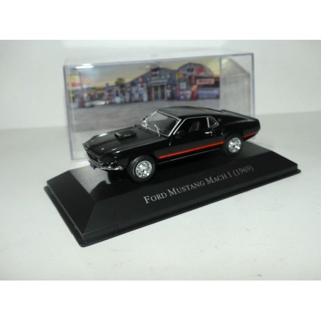 FORD MUSTANG MACH I 1969 Noir ALTAYA 1:43
