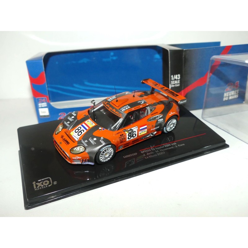 SPYKER C8 SPYDER NÂ°86 LE MANS 2007 IXO LMM226P 1:43 Abd