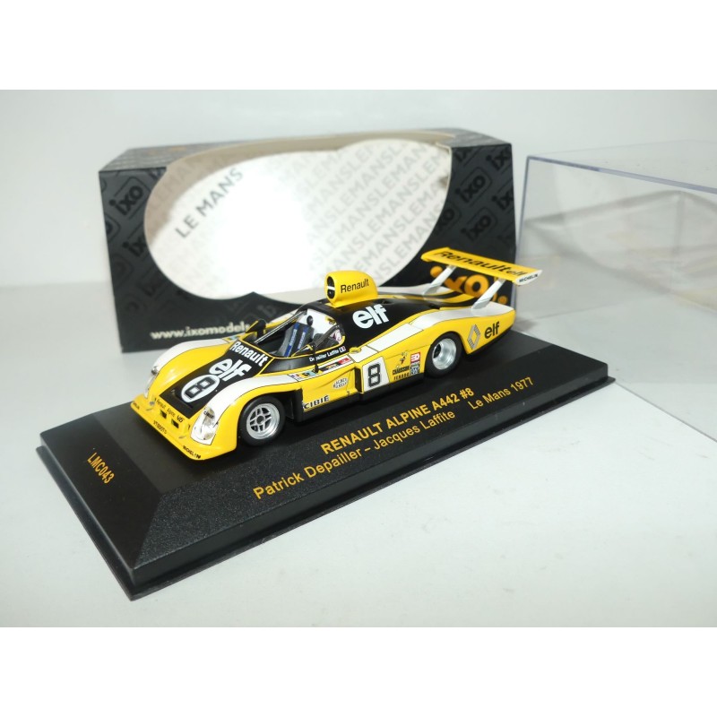 RENAULT A442 NÂ°8 LE MANS 1977 IXO LMC043 1:43 Abd