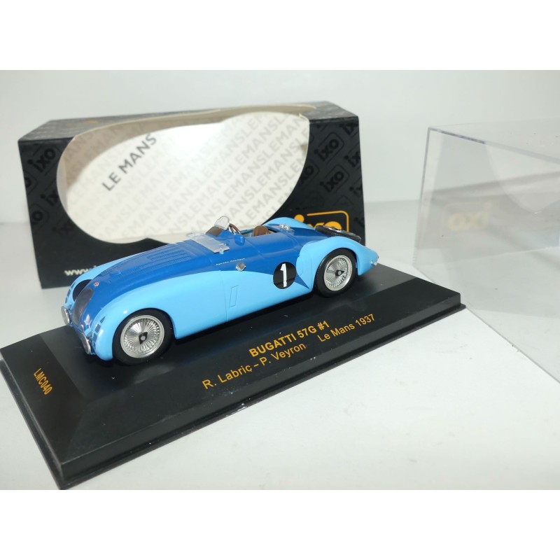 BUGATTI 57G NÂ°1LE MANS 1937 IXO LMC040 1:43 Abd