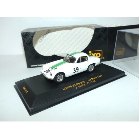 LOTUS ELITE NÂ°39 LE MANS 1961 IXO LMC075 1:43 Abd