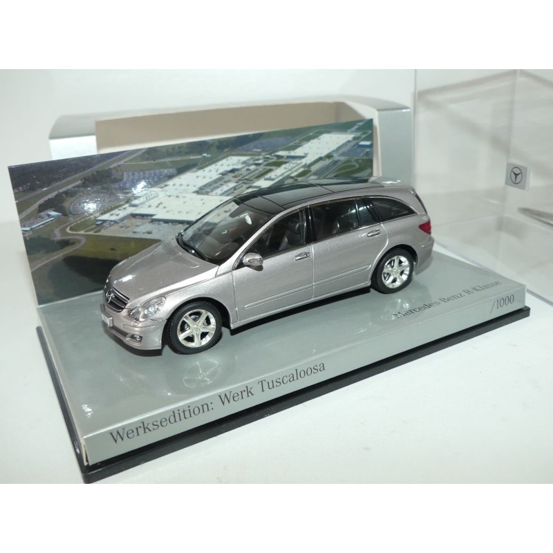MERCEDES CLASSE R Phase 1 2005 Gris Silver MINICHAMPS 1:43