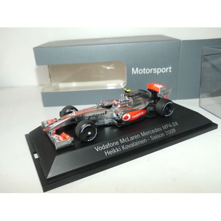 VODAFONE MERCEDES MP4-24 GP 2009 KOVALAINEN MINICHAMPS 1:43