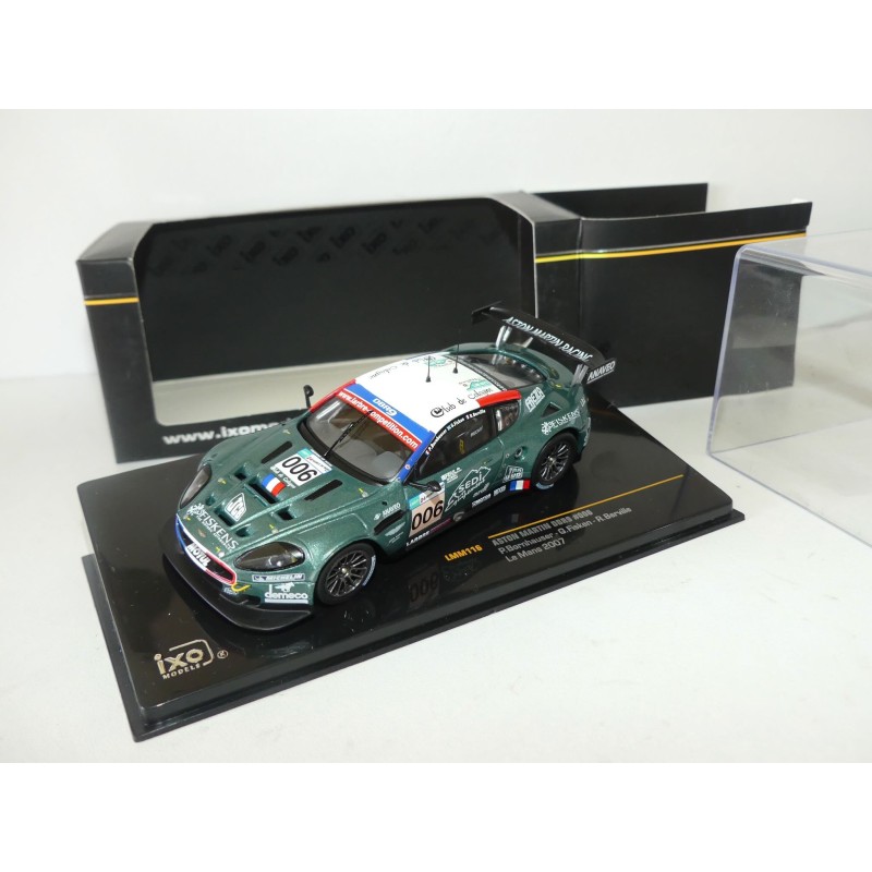 ASTON MARTIN DBR9 NÂ°006 LE MANS 2007 IXO LMM116 1:43 ArrivÃ©e 29Ã¨me