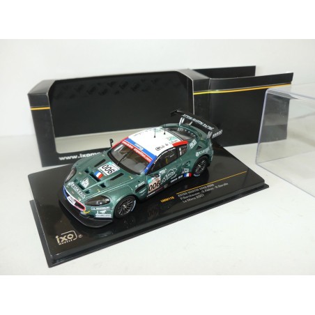 ASTON MARTIN DBR9 NÂ°006 LE MANS 2007 IXO LMM116 1:43 ArrivÃ©e 29Ã¨me