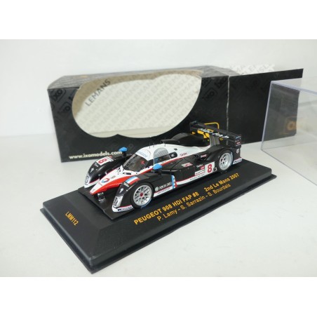 PEUGEOT 908 NÂ°8 LE MANS 2007 IXO LMM112 1:43 ArrivÃ©e 2Ã¨me