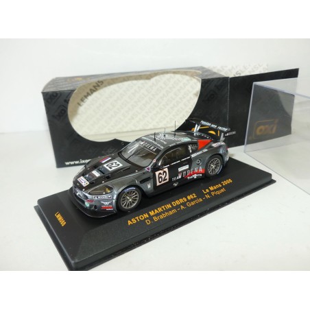ASTON MARTIN DBR9 N°62 LE MANS 2006 IXO LMM088 1:43 Arrivée 9ème