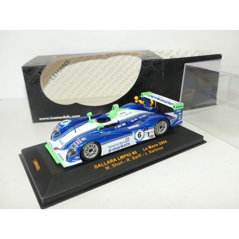 DALLARA LMP02 NÂ°6 LE MANS 2004 IXO LMM082 1:43 Abd