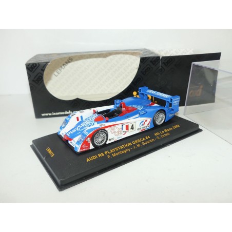 AUDI R8 N°4 LE MANS 2005 IXO LMM078 1:43 Arrivée 4ème