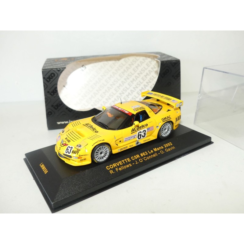 CORVETTE C5R NÂ°64 LE MANS 2002 IXO LMM057 1:43 ArrivÃ©e 13Ã¨me