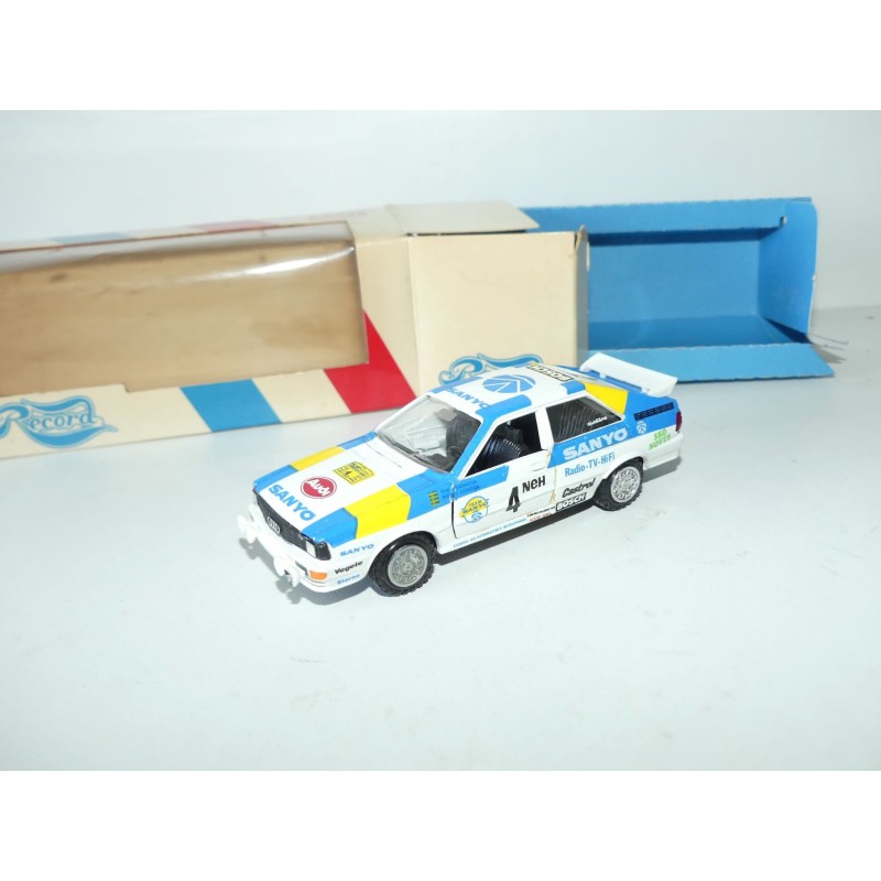 AUDI QUATTRO RALLYE DE SUEDE 1982 BLOMQVIST KIT non monté RECORD SOLIDO 1:43
