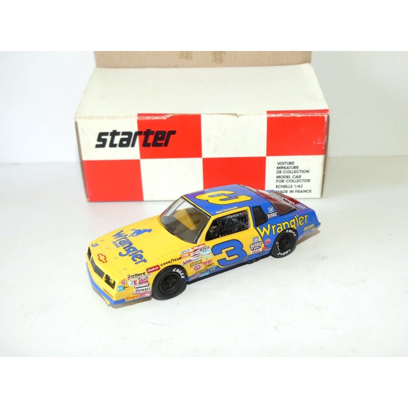 CHEVROLET MONTE CARLO N°3 NASCAR 1987 STARTER 1:43