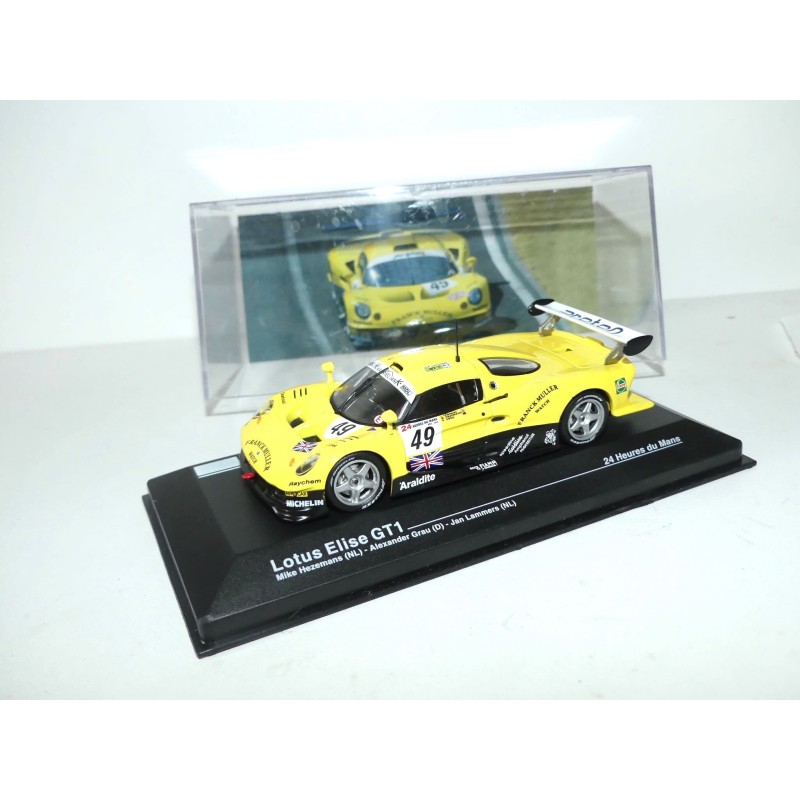 LOTUS ELISE GT1 NÂ°49 LE MANS 1997 ALTAYA 1:43 Abd