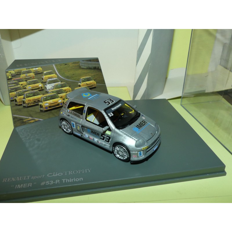 RENAULT CLIO V6 TROPHY NÂ°53 P. THIRION UNIVERSAL HOBBIES 1:43