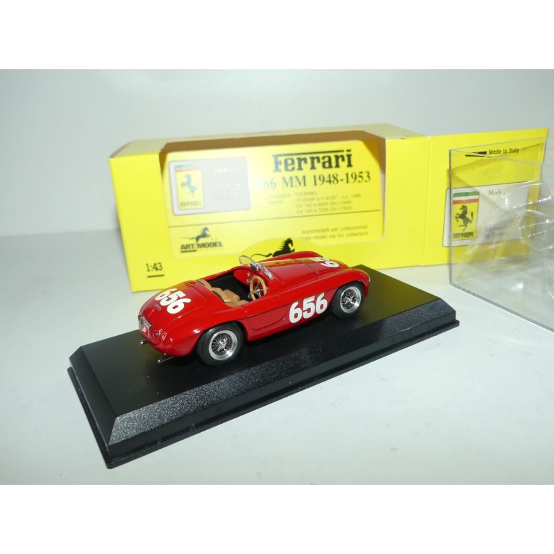 FERRARI 166 MM N°656 MILLE MIGLIA 1950 ART MODEL ART041 1:43 de ref