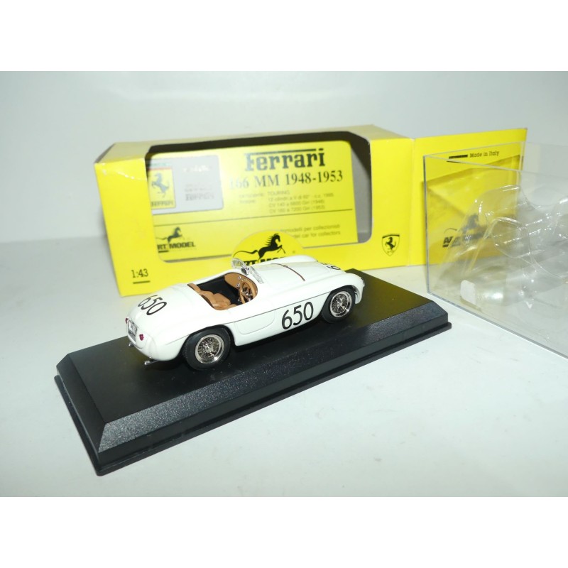 FERRARI 166 MM NÂ°650 MILLE MIGLIA 1950 ART MODEL ART017 1:43 of re