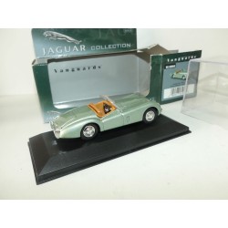 JAGUAR XK 120 Vert VANGUARDS VA05904 1:43 contreboite déchirée