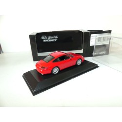 PORSCHE 911 CARRERA 4 996 2001 Rouge MINICHAMPS 1:43