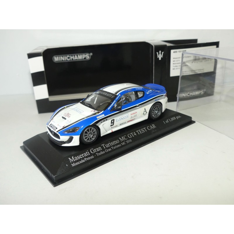 MASERATI GRAN TURISMO MC GT4 N°9 2010 MINICHAMPS 1:43