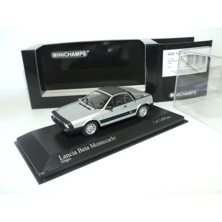 LANCIA BETA MONTECARLO 1980 Gris MINICHAMPS 1:43