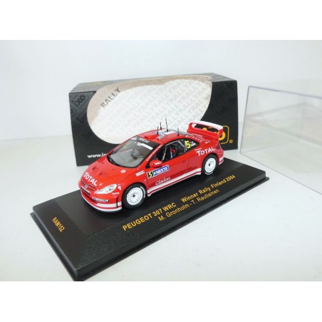 PEUGEOT 307 WRC RALLYE DE FINLANDE 2004 GRONHOLM IXO RAM152 1:43 1er