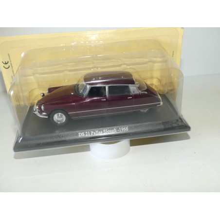 CITROEN DS 21 PALLAS SLOUGH 1966 Bordeaux UNIVERSAL HOBBIES 1:43 blister