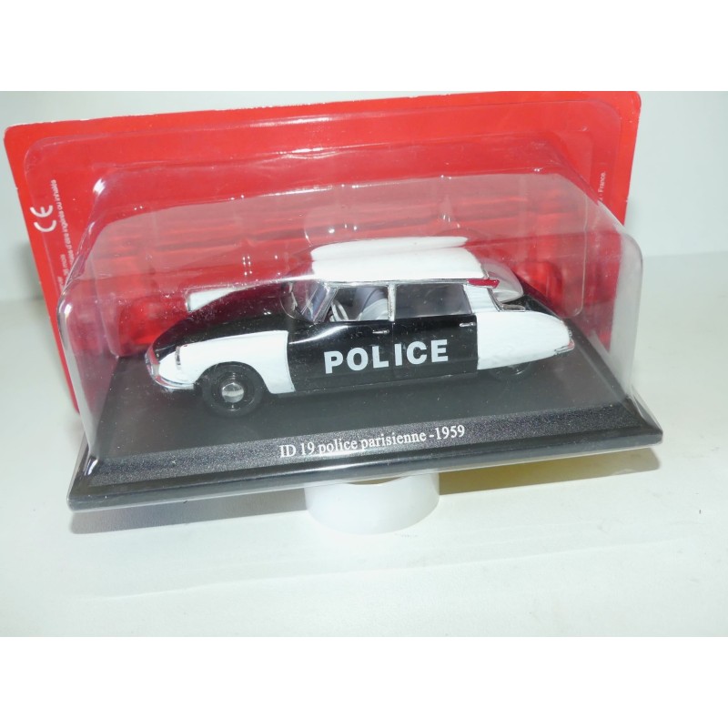 CITROEN ID 19 police parisienne 1959 UNIVERSAL HOBBIES 1:43 blister