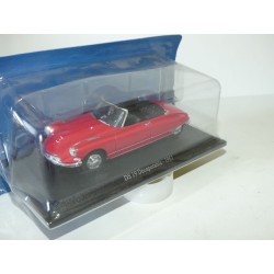 CITROEN DS 19 DECAPOTABLE 1961 Rouge UNIVERSAL HOBBIES 1:43 blister