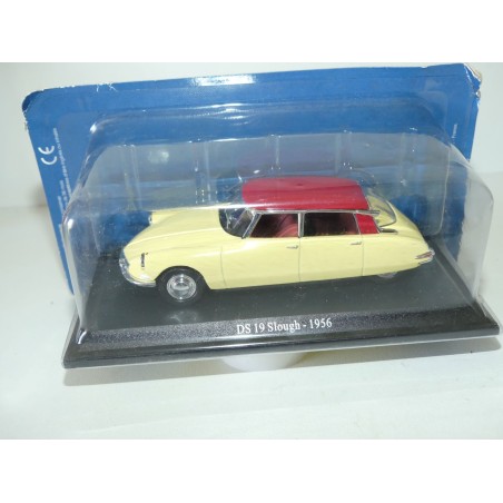 CITROEN DS 19 SLOUGH 1956 Jaune UNIVERSAL HOBBIES 1:43 blister