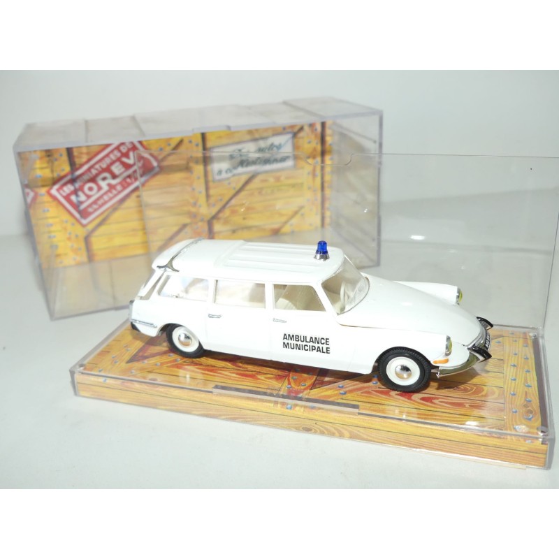 CITROEN ID BREAK 1963 AMBULANCE MUNICIPALE NOREV 1:43