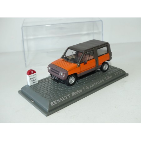RENAULT RODEO 5 4 SAISONS Teilhol 1982 UNIVERSAL HOBBIES 1:43  M6 Interaction
