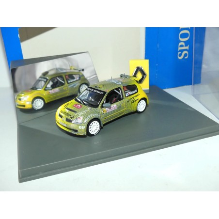 RENAULT CLIO SUPER 1600 MONTE CARLO 2004 BERNARDI UNIVERSAL HOBBIES 1:43