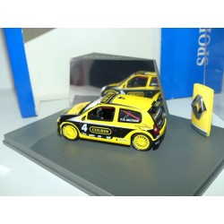 RENAULT CLIO V6 II TROPHY  N°4 2003 A. BELTOISE UNIVERSAL HOBBIES 1:43