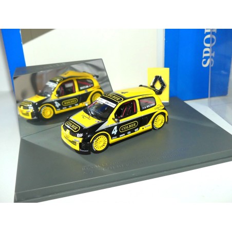 RENAULT CLIO V6 II TROPHY  N°4 2003 A. BELTOISE UNIVERSAL HOBBIES 1:43