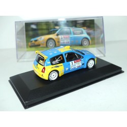 RENAULT CLIO SUPER 1600 S1600 RALLYE ALSACE-VOSGES 2006 C. ROBERT ALTAYA 1:43 4ème
