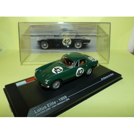 LOTUS ELITE NÂ°42 LE MANS 1959 ALTAYA 1:43 ArrivÃ©e 10Ã¨me