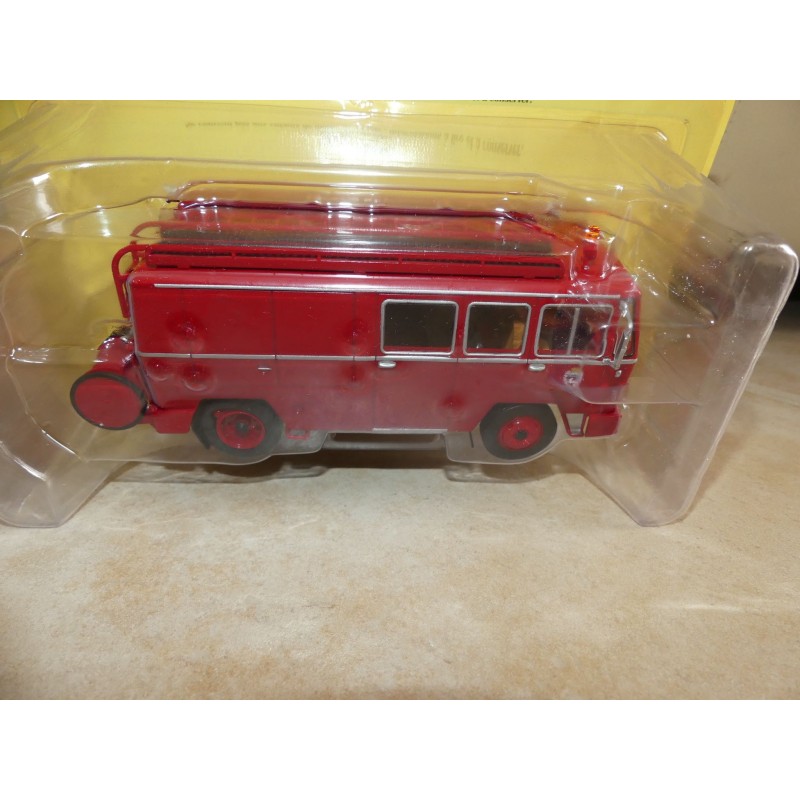 CAMION POMPIERS NÂ°033 LAFFLY TYPE BSS 163 GOURNAY EN BRAY HACHETTE 1:43 