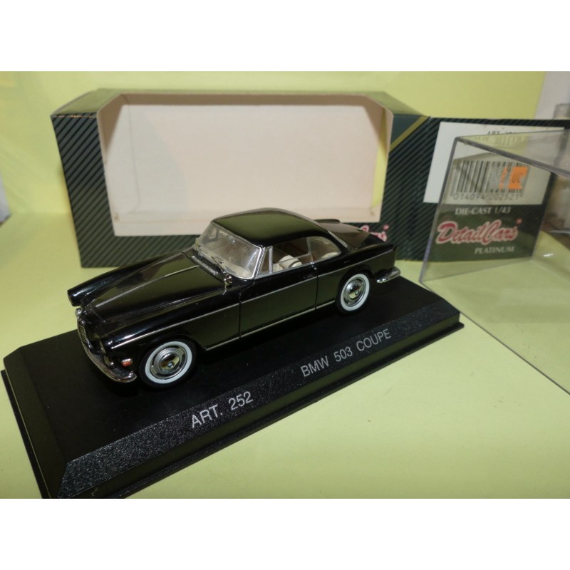BMW 503 COUPE 1959 Noir DETAILCARS 252 1:43