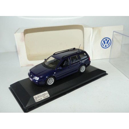 VW BORA VARIANT Bleu Marine MINICHAMPS 1:43
