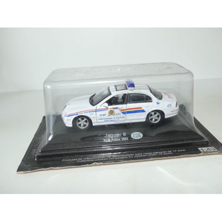 JAGUAR S TYPE RCM POLICE POLICE CANADIENNE 2002 FABBRI 1:43