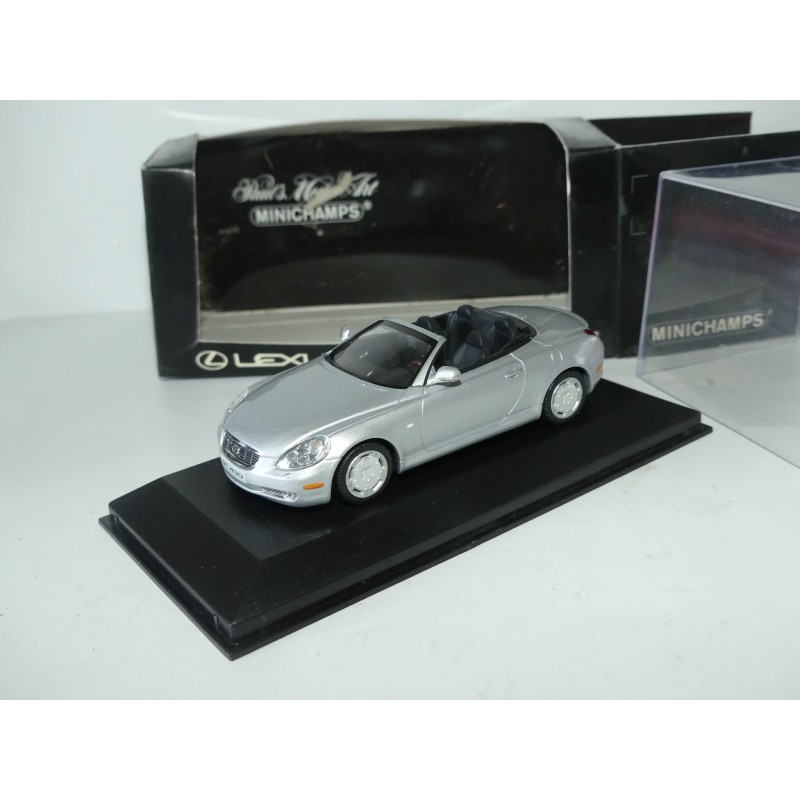 LEXUS SC 430 CABRIOLET 2001 Gris MINICHAMPS 1:43