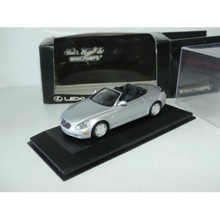 LEXUS SC 430 CABRIOLET 2001 Gris MINICHAMPS 1:43