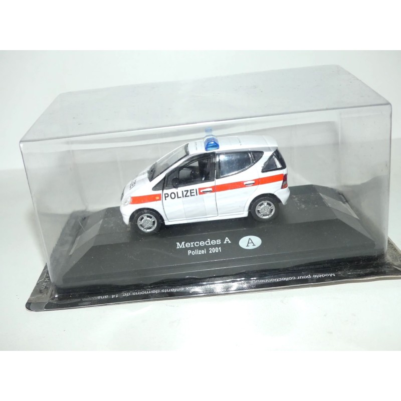 MERCEDES CLASSE A POLIZEI 2001 POLICE ALLEMANDE FABBRI 1:43
